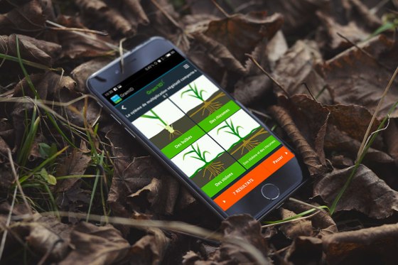 Gram'ID - Outil de reconnaissance des graminées sur iOS et Android