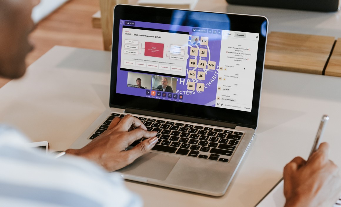 webinaire Novaway x EMH autour de la création d'un hub de communication centralisé