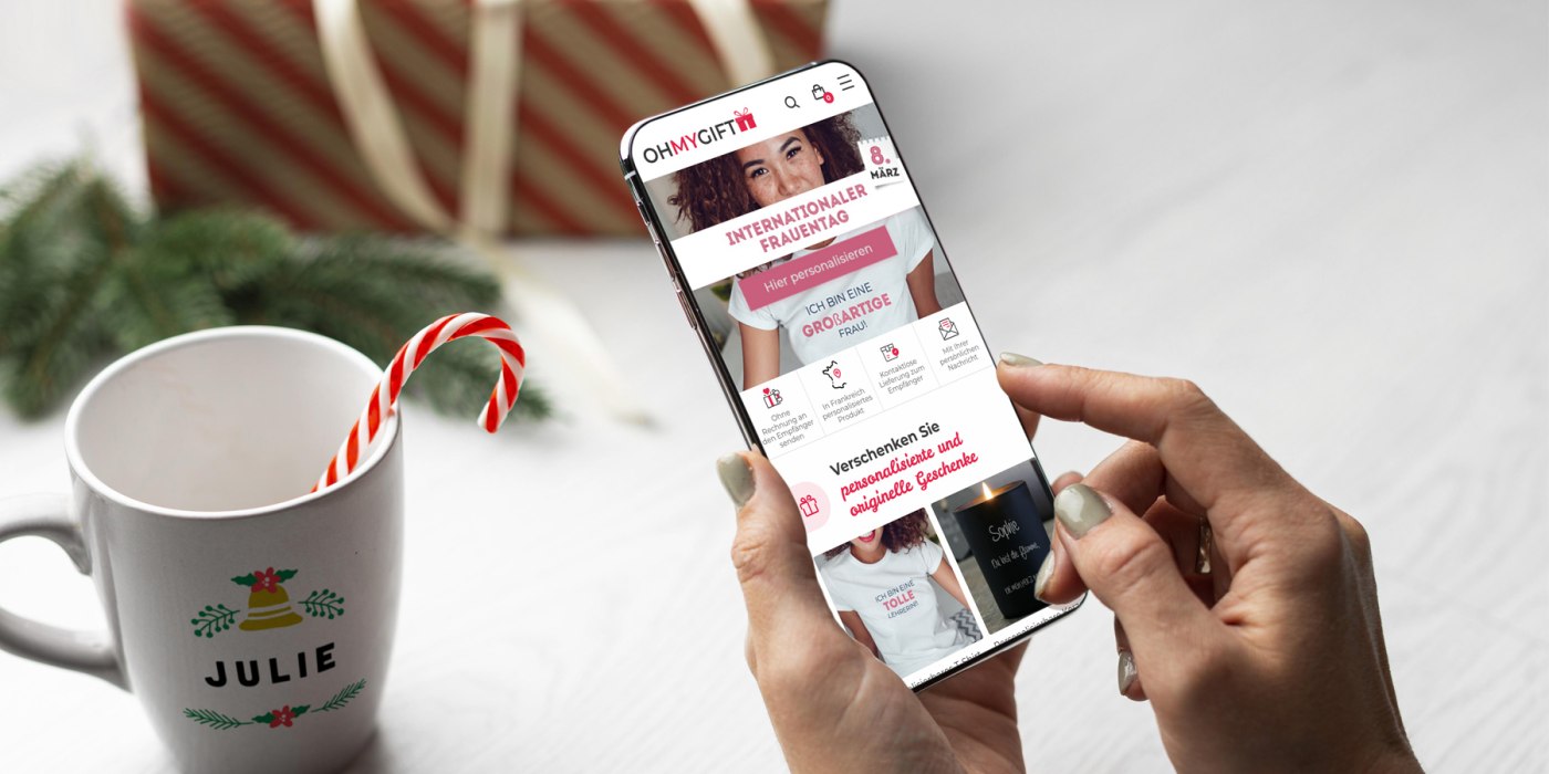 Création du site e-commerce Ohmygift.de