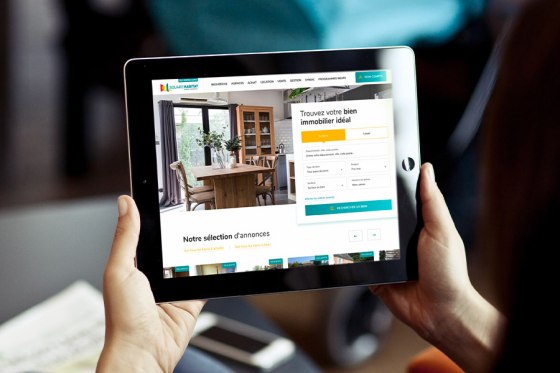 Refonte site immobilier Square Habitat