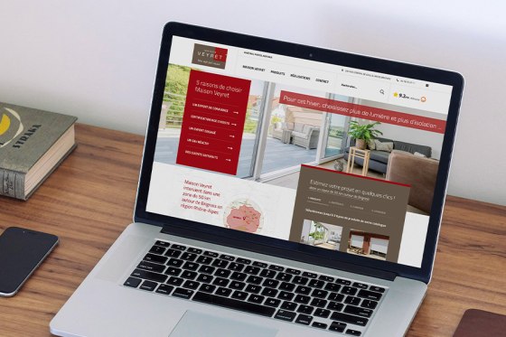 Refonte du site internet Maison Veyret