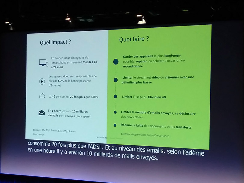 ux days 2019 design et climat aurélie baton