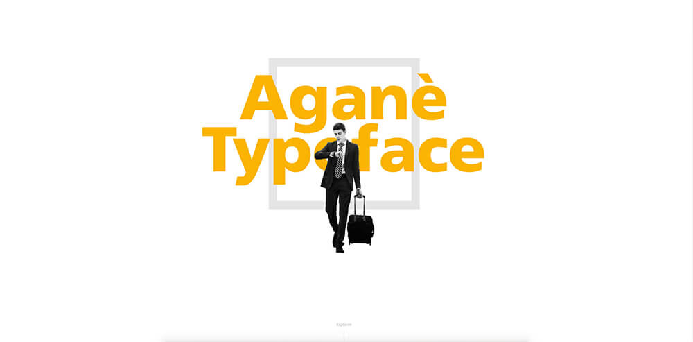 L'importance de la typographie - Aganè Typoface
